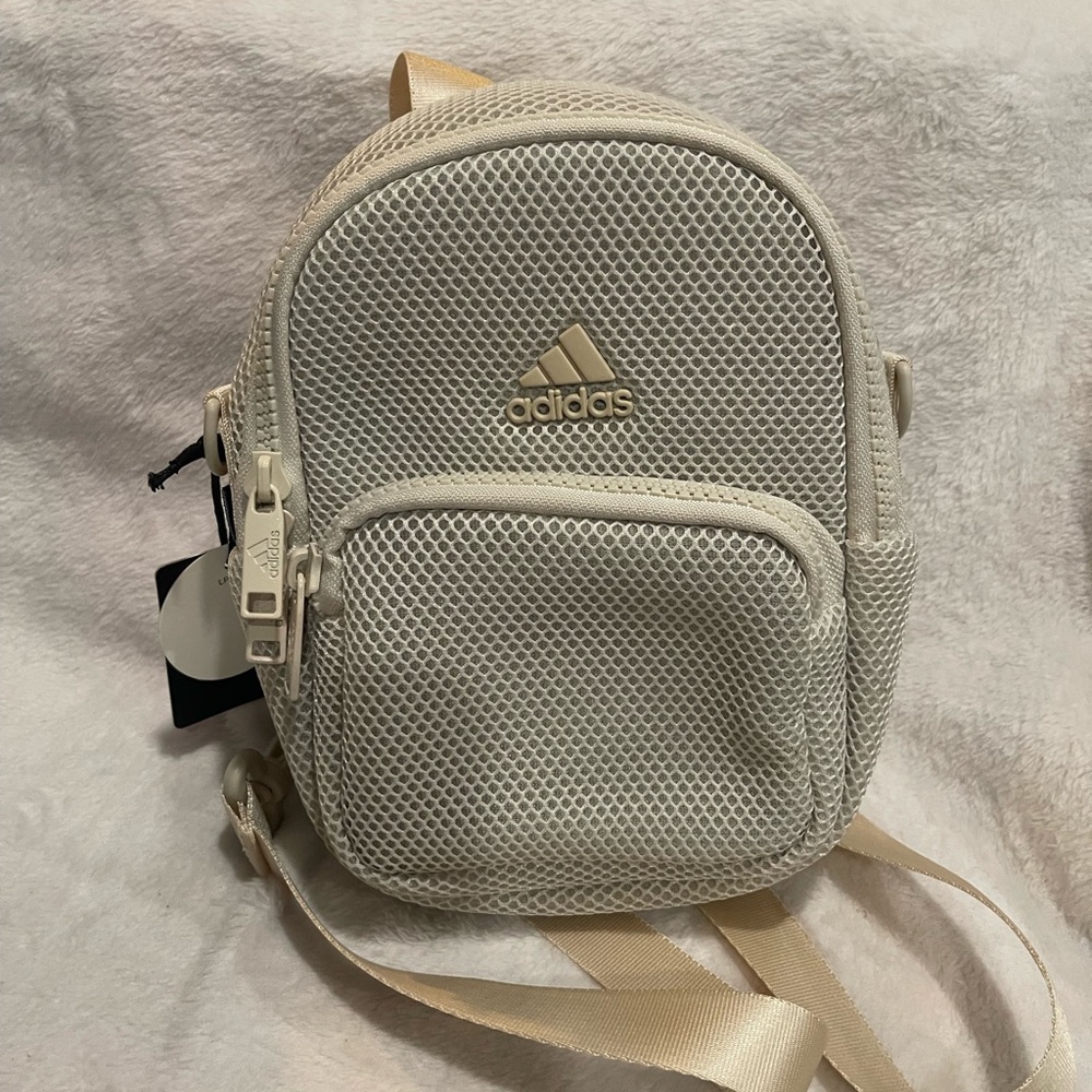 Adidas Cream Mini Backpack
